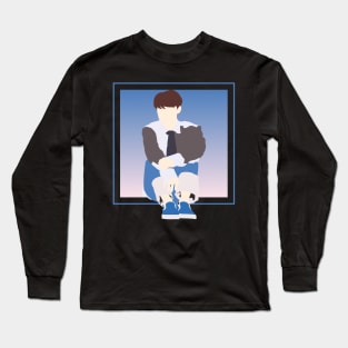 K-POP BOY FLAT DESIGN DAEBAK FANART Long Sleeve T-Shirt